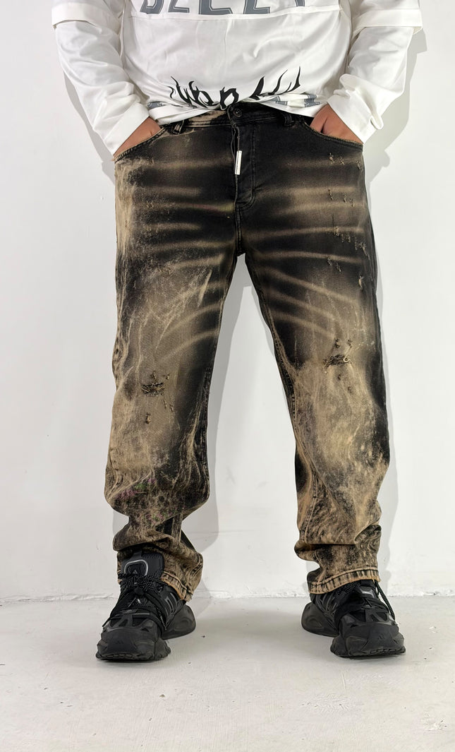 JEANS BAGGY STARK S/BLACK