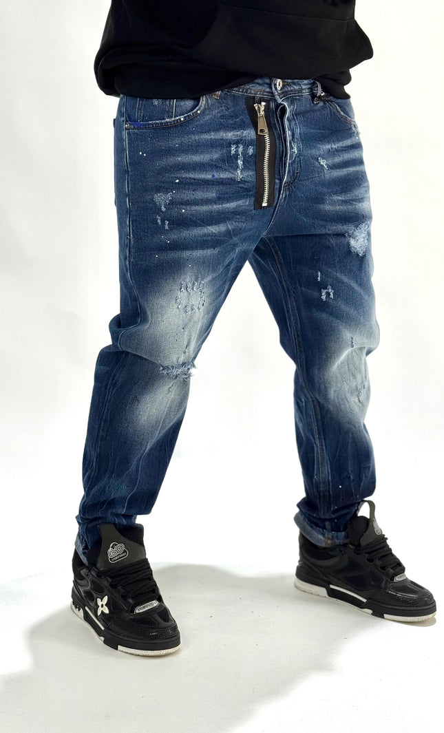 JEANS BOSER BLU