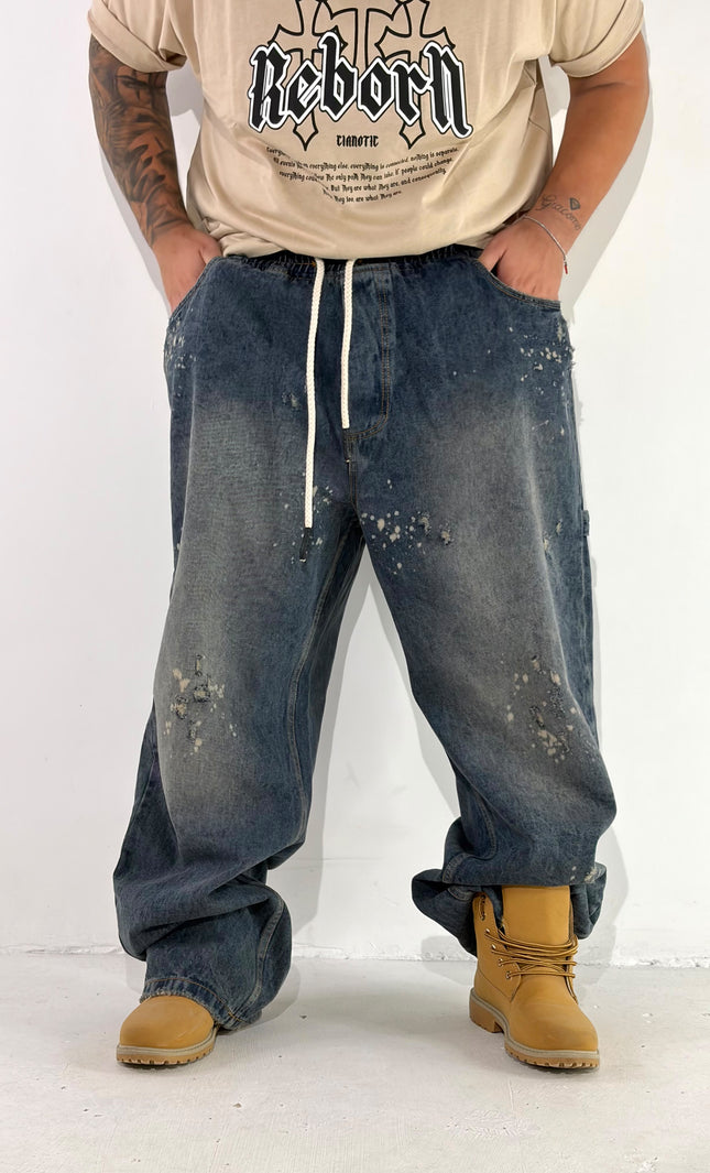 JEANS MAMBA BLU