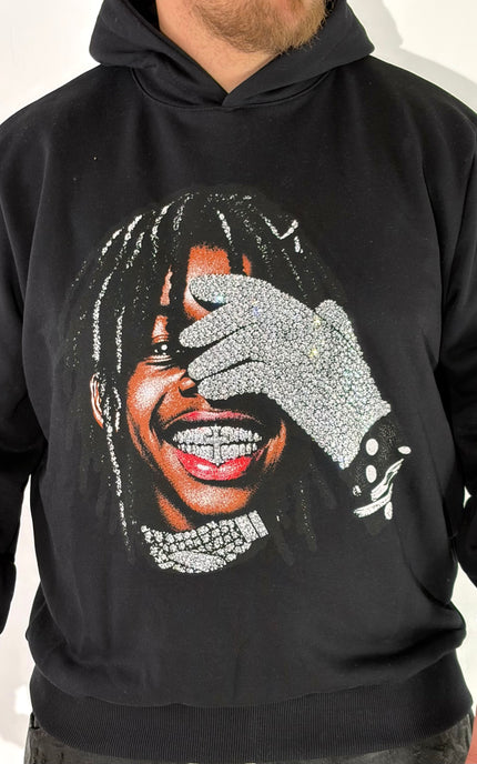 FELPA GUANTO STRASS